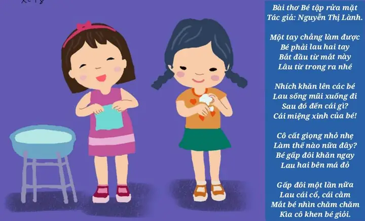 Bài Hát Bé Tập Rửa Mặt: Lời Bài Hát, Video Và Ý Nghĩa Giáo Dục