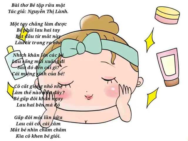 Bài Thơ Bé Tập Rửa Mặt: Hướng Dẫn Ba Mẹ Dạy Bé Kỹ Năng Tự Lập Bài Thơ Bé Tập Rửa Mặt: Hướng Dẫn Ba Mẹ Dạy Bé Kỹ Năng Tự Lập