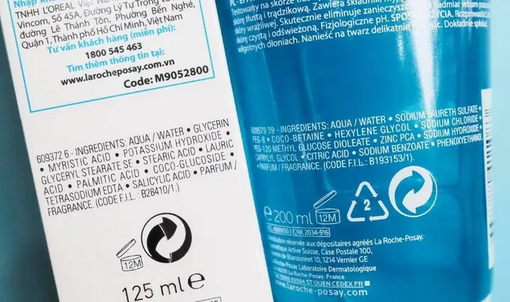 Bảng Thành Phần Sữa Rửa Mặt La Roche-posay Effaclar: Giải Mã Chi Tiết & Lợi Ích Bảng Thành Phần Sữa Rửa Mặt La Roche-posay Effaclar: Giải Mã Chi Tiết & Lợi Ích