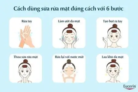 Bước Rửa Mặt Sạch Sâu Chuẩn Y Khoa Cho Làn Da Khỏe Mạnh Bước Rửa Mặt Sạch Sâu Chuẩn Y Khoa Cho Làn Da Khỏe Mạnh