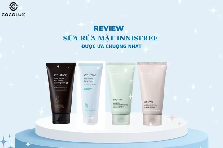 Top 10 Loại Sữa Rửa Mặt Innisfree Phổ Biến Nhất & Phù Hợp Cho Mọi Loại Da Top 10 Loại Sữa Rửa Mặt Innisfree Phổ Biến Nhất & Phù Hợp Cho Mọi Loại Da