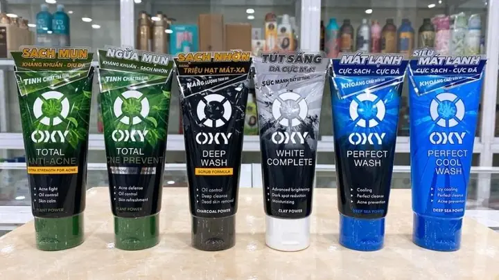 Top Các Loại Sữa Rửa Mặt Oxy Phổ Biến & Được Nam Giới Ưa Chuộng Nhất