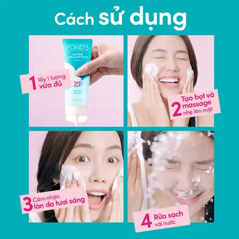 Cách Dùng Sữa Rửa Mặt Pond's Đúng Cách Cho Làn Da Sạch Sâu & Khỏe Mạnh