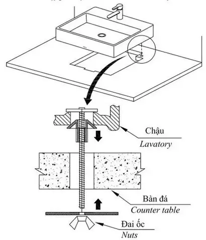 Cách Lắp Đặt Chậu Rửa Mặt Toto Đúng Kỹ Thuật Tại Nhà Chi Tiết A-z