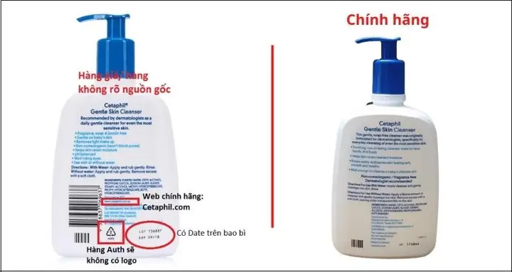 Hướng Dẫn Chi Tiết Cách Phân Biệt Sữa Rửa Mặt Cetaphil Thật Và Giả Chính Xác Nhất