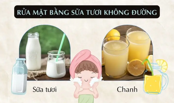 Cách Rửa Mặt Bằng Sữa Tươi Không Đường: Hướng Dẫn Chi Tiết & Công Dụng Cách Rửa Mặt Bằng Sữa Tươi Không Đường: Hướng Dẫn Chi Tiết & Công Dụng