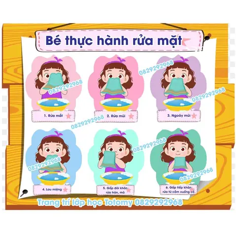 Hướng Dẫn Chi Tiết Cách Rửa Mặt Cho Trẻ Mầm Non Đúng Chuẩn