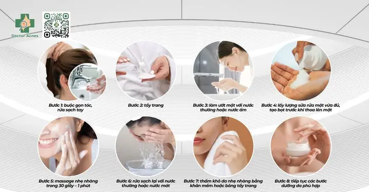Cách Rửa Mặt Sạch Mụn Đúng Cách: Bí Quyết Cho Làn Da Khỏe Mạnh Cách Rửa Mặt Sạch Mụn Đúng Cách: Bí Quyết Cho Làn Da Khỏe Mạnh