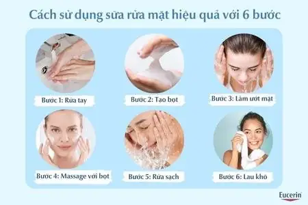 Cách Rửa Sữa Rửa Mặt Đúng Cách: 6 Bước Đơn Giản Cho Làn Da Sạch Sâu