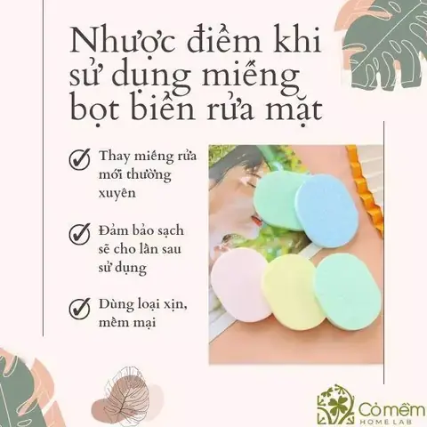 Cách Sử Dụng Miếng Bọt Biển Rửa Mặt Đúng Cách & Hiệu Quả