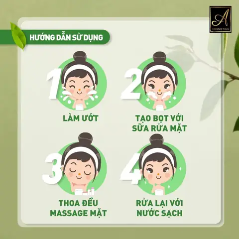 Hướng Dẫn Sử Dụng Sữa Rửa Mặt Trà Xanh Đúng Cách Để Da Sáng Mịn, Sạch Mụn