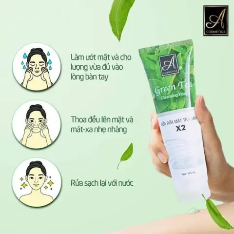 Hướng Dẫn Sử Dụng Sữa Rửa Mặt Trà Xanh Đúng Cách Để Da Sáng Mịn, Sạch Mụn