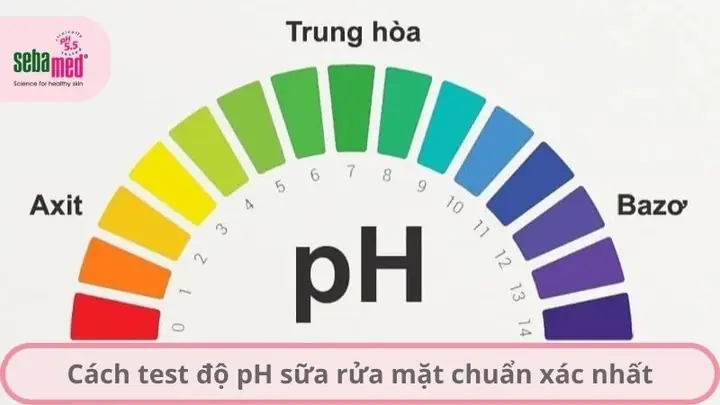 Cách Test Sữa Rửa Mặt Đúng Cách, Tránh Dị Ứng & Kiểm Tra Độ Ph