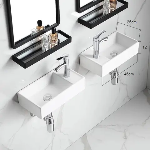 Chậu Rửa Mặt Treo Tường Nhỏ: Chọn Lọc, Mẫu Mã & Lưu Ý Sử Dụng Chậu Rửa Mặt Treo Tường Nhỏ: Chọn Lọc, Mẫu Mã & Lưu Ý Sử Dụng