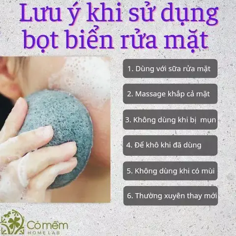 Có Nên Rửa Mặt Bằng Miếng Bọt Biển Không? Ưu Nhược Điểm & Cách Sử Dụng Hiệu Quả