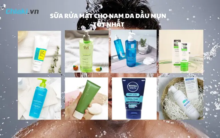 Combo Sữa Rửa Mặt Cho Nam: Chọn Loại Phù Hợp & Bí Quyết Chăm Sóc Da
