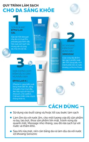 Công Dụng Của Sữa Rửa Mặt La Roche-posay: Làm Sạch Sâu & Giải Quyết Vấn Đề Da Công Dụng Của Sữa Rửa Mặt La Roche-posay: Làm Sạch Sâu & Giải Quyết Vấn Đề Da