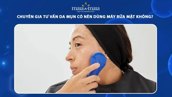 Da Mụn Có Nên Dùng Máy Rửa Mặt Không? Hướng Dẫn Sử Dụng Đúng Cách