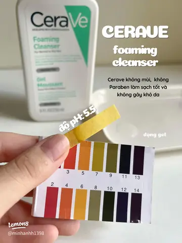 Độ Ph Của Sữa Rửa Mặt Cerave: Thông Tin Chi Tiết & Lợi Ích Cho Da