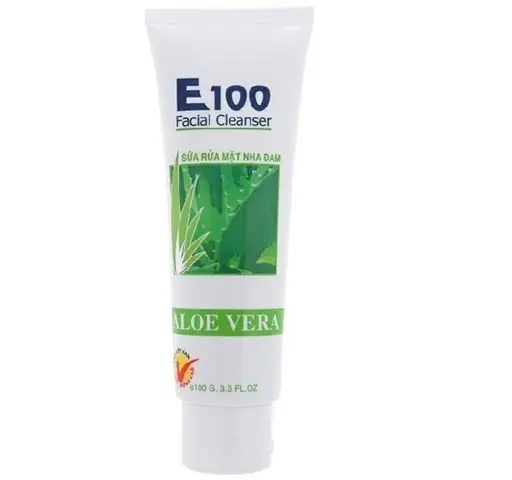 Sữa Rửa Mặt E100 Nha Đam: Độ Ph Bao Nhiêu, Có Tốt Cho Da Không?