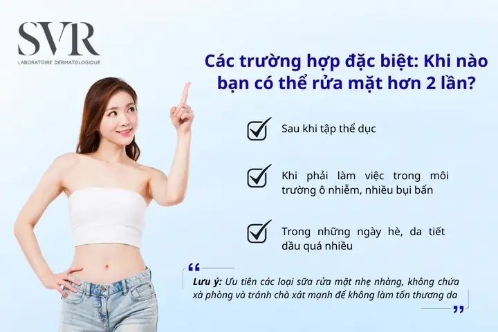 Bao Nhiêu Lần 1 Ngày Nên Dùng Sữa Rửa Mặt Để Da Khỏe Mạnh? Bao Nhiêu Lần 1 Ngày Nên Dùng Sữa Rửa Mặt Để Da Khỏe Mạnh?