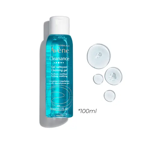 Gel Rửa Mặt Avène: Làm Sạch, Giảm Nhờn Mụn Hiệu Quả Cho Da Dầu, Nhạy Cảm