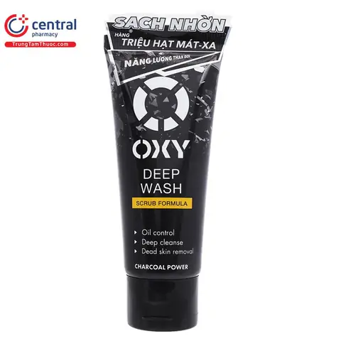 Kem Rửa Mặt Oxy Deep Wash: Làm Sạch Sâu, Đánh Bay Nhờn Hiệu Quả Cho Nam Giới