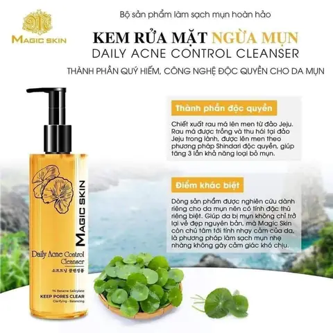 Sữa Rửa Mặt Magic Skin: Công Dụng, Thành Phần Và Nơi Mua Chính Hãng Sữa Rửa Mặt Magic Skin: Công Dụng, Thành Phần Và Nơi Mua Chính Hãng