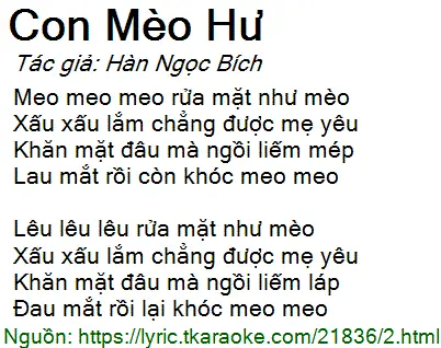 Lời Bài Hát "rửa Mặt Như Mèo": Ca Từ Và Ý Nghĩa Bài Hát Thiếu Nhi Lời Bài Hát "rửa Mặt Như Mèo": Ca Từ Và Ý Nghĩa Bài Hát Thiếu Nhi