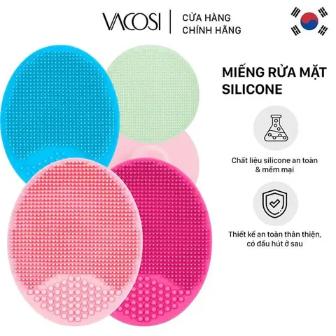 Miếng Rửa Mặt Silicon Vacosi: Công Dụng, Cách Dùng & So Sánh Chi Tiết Miếng Rửa Mặt Silicon Vacosi: Công Dụng, Cách Dùng & So Sánh Chi Tiết