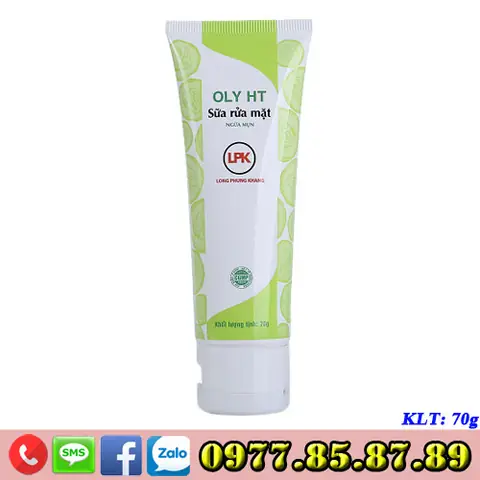 Sữa Rửa Mặt Oly Ht: Công Dụng, Thành Phần Và Địa Chỉ Mua Chính Hãng