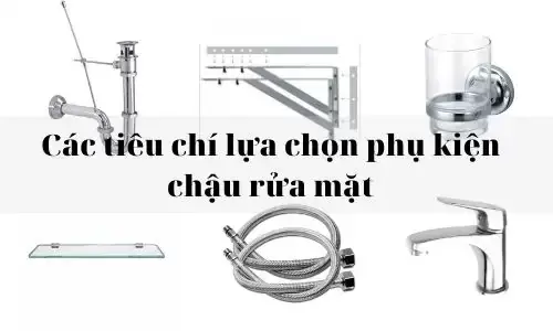 Phụ Kiện Bồn Rửa Mặt: Các Loại, Công Dụng Và Lưu Ý Chọn Mua