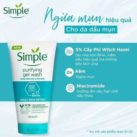 Review Sữa Rửa Mặt Simple Cho Da Dầu Mụn: Loại Nào Tốt Nhất, Cách Chọn Phù Hợp?