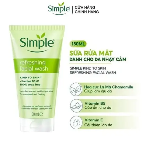 Review Sữa Rửa Mặt Simple Cho Da Nhạy Cảm: Công Dụng, Thành Phần & Cách Chọn Tốt Nhất