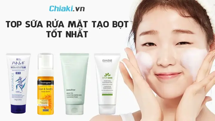Review Top Sữa Rửa Mặt Tạo Bọt Tốt Nhất: Hướng Dẫn Chọn Lựa Cho Mọi Loại Da Review Top Sữa Rửa Mặt Tạo Bọt Tốt Nhất: Hướng Dẫn Chọn Lựa Cho Mọi Loại Da