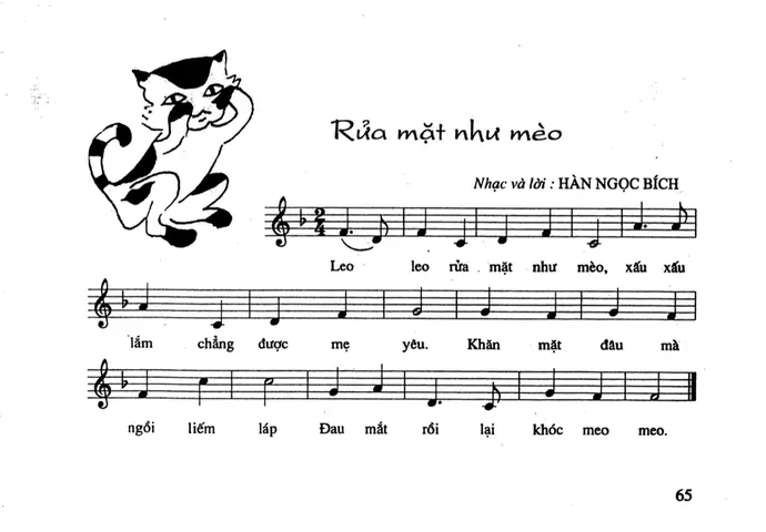 Lời Bài Hát "rửa Mặt Như Mèo" - Ý Nghĩa, Lời Đầy Đủ Và Các Phiên Bản Phổ Biến Lời Bài Hát "rửa Mặt Như Mèo" - Ý Nghĩa, Lời Đầy Đủ Và Các Phiên Bản Phổ Biến
