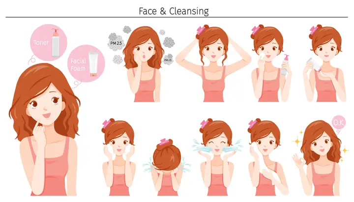 Rửa Mặt Đúng Cách: 7 Bước Làm Sạch Sâu Cho Làn Da Mịn Màng, Khỏe Mạnh