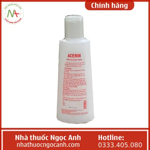 Sữa Rửa Mặt Acerin: Mua Ở Đâu, Giá Bao Nhiêu & Lưu Ý Quan Trọng
