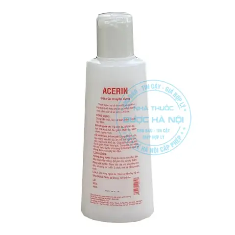 Sữa Rửa Mặt Acerin: Mua Ở Đâu, Giá Bao Nhiêu & Lưu Ý Quan Trọng