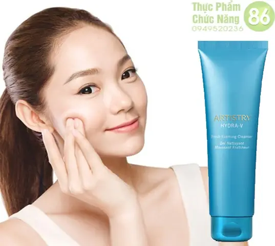 Artistry Hydra-v: Gel Rửa Mặt Tươi Mới Làn Da, Làm Sạch Hiệu Quả Artistry Hydra-v: Gel Rửa Mặt Tươi Mới Làn Da, Làm Sạch Hiệu Quả