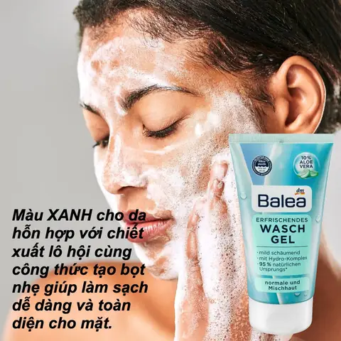 Sữa Rửa Mặt Balea Màu Xanh: Công Dụng, Loại Da Phù Hợp & Đánh Giá Chi Tiết Sữa Rửa Mặt Balea Màu Xanh: Công Dụng, Loại Da Phù Hợp & Đánh Giá Chi Tiết