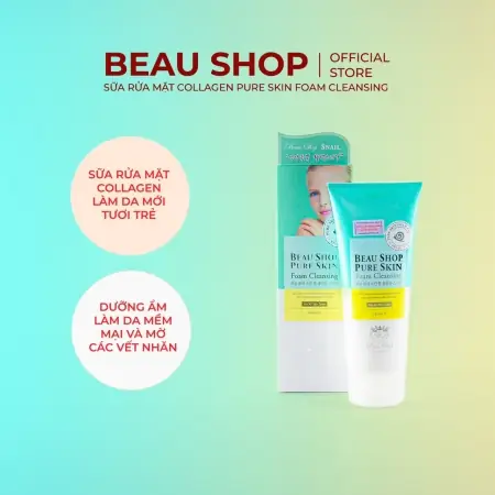 Sữa Rửa Mặt Beau Shop Pure Skin: Công Dụng, Thành Phần Và Địa Chỉ Mua Uy Tín