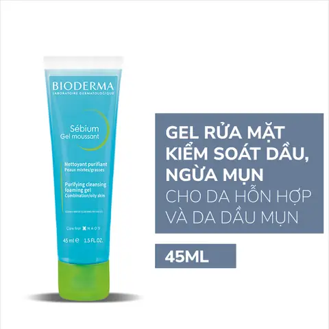 Gel Rửa Mặt Bioderma 45ml: Chọn Loại Nào Cho Da Dầu, Da Nhạy Cảm? Gel Rửa Mặt Bioderma 45ml: Chọn Loại Nào Cho Da Dầu, Da Nhạy Cảm?