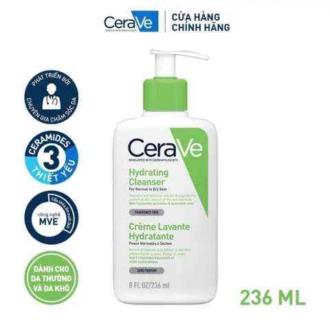 Sữa Rửa Mặt Cerave: Các Loại, Thành Phần & Công Dụng Cho Mọi Làn Da Sữa Rửa Mặt Cerave: Các Loại, Thành Phần & Công Dụng Cho Mọi Làn Da