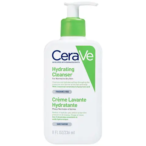 Sữa Rửa Mặt Cerave Hydrating Cleanser: Công Dụng, Thành Phần Và Cách Dùng Cho Da Thường, Da Khô