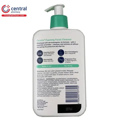 Sữa Rửa Mặt Cerave Sản Xuất Ở Đâu? Nguồn Gốc Và Thông Tin Chi Tiết