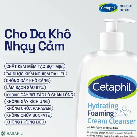 Sữa Rửa Mặt Cetaphil Có Bọt Không? Giải Đáp Chi Tiết & Phân Loại Sản Phẩm