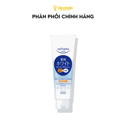 Sữa Rửa Mặt Kose Softymo Cleansing Foam White: Công Dụng, Đối Tượng Phù Hợp & Mua Ở Đâu?