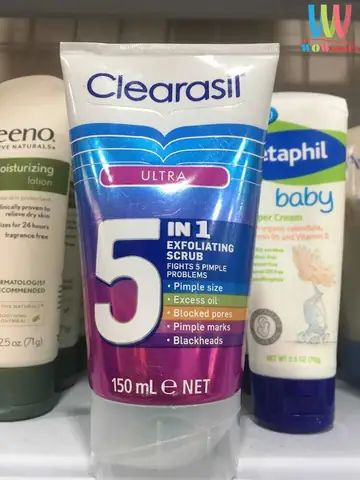 Sữa Rửa Mặt Clearasil 5 In 1: Công Dụng, Thành Phần Và Nơi Mua Chính Hãng