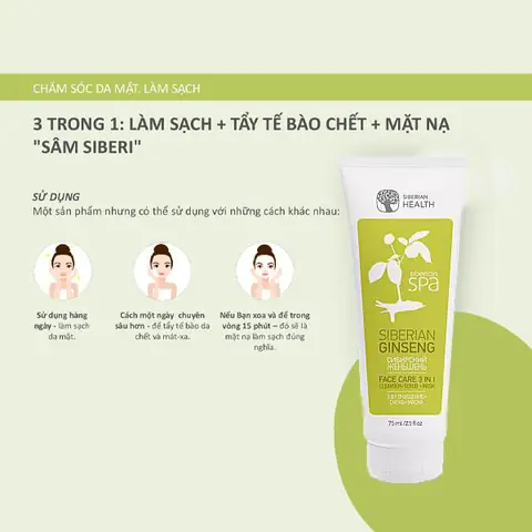 Sữa Rửa Mặt Siberian Wellness: Gel Và Bọt Dịu Nhẹ, Sạch Sâu Sữa Rửa Mặt Siberian Wellness: Gel Và Bọt Dịu Nhẹ, Sạch Sâu